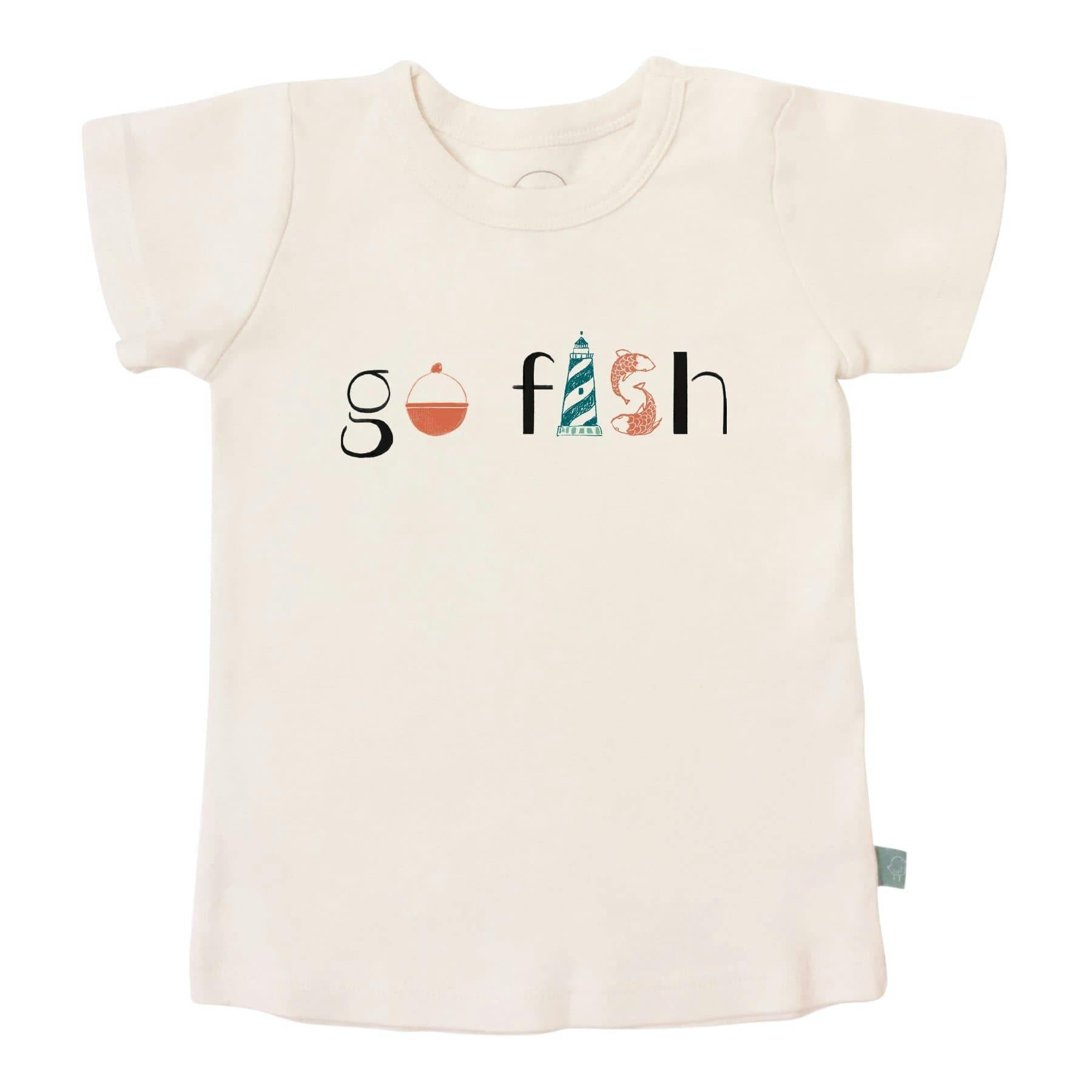 graphic tee | go fish