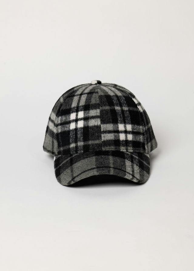 Plaid Check Cap