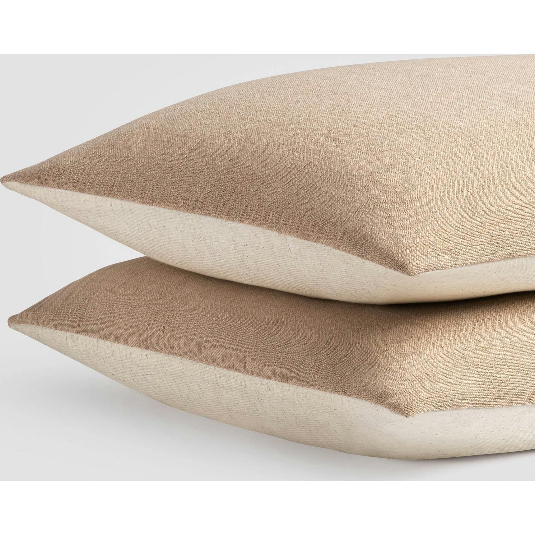 Sand Linen Sham Set, Beige