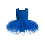 Royal Blue Layered Leotard