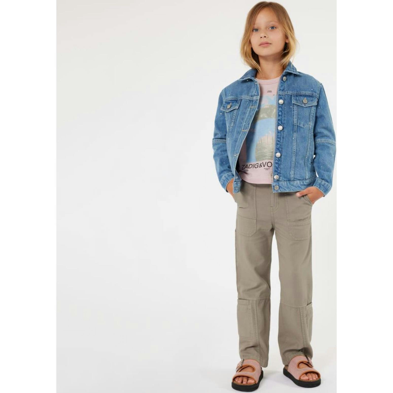 ZADIG & VOLTAIRE Cotton Twill Dyed Cargo Pants