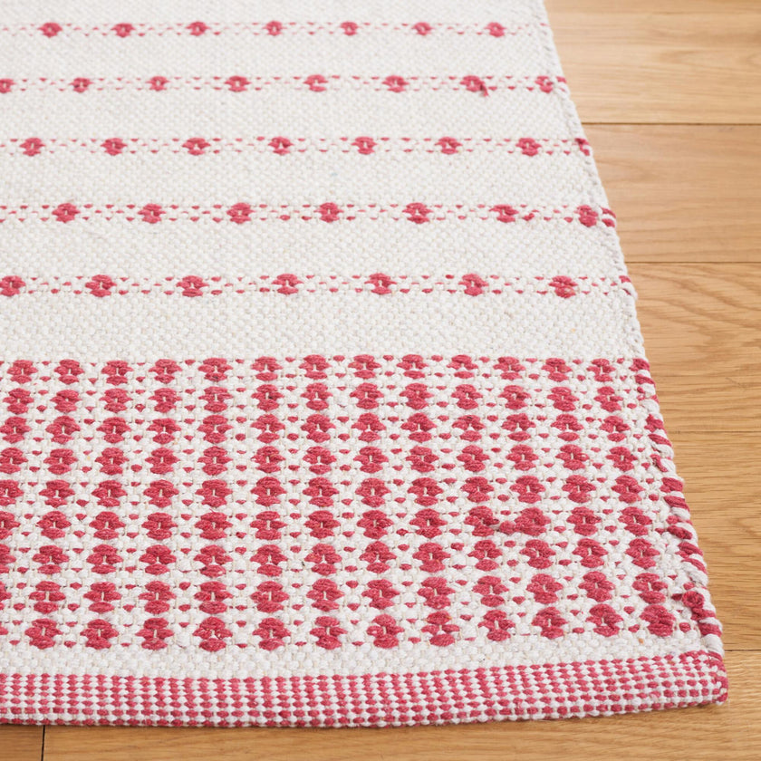 Montauk Dottie Rug, Red