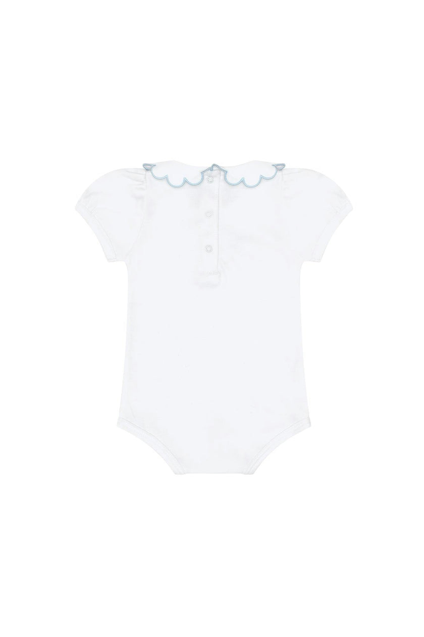 Nella Scallops Short Sleeve Onesie