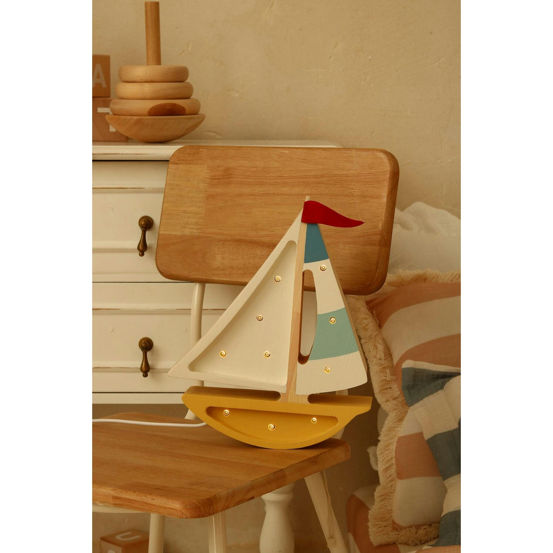 Little Lights Mini Sailboat Lamp