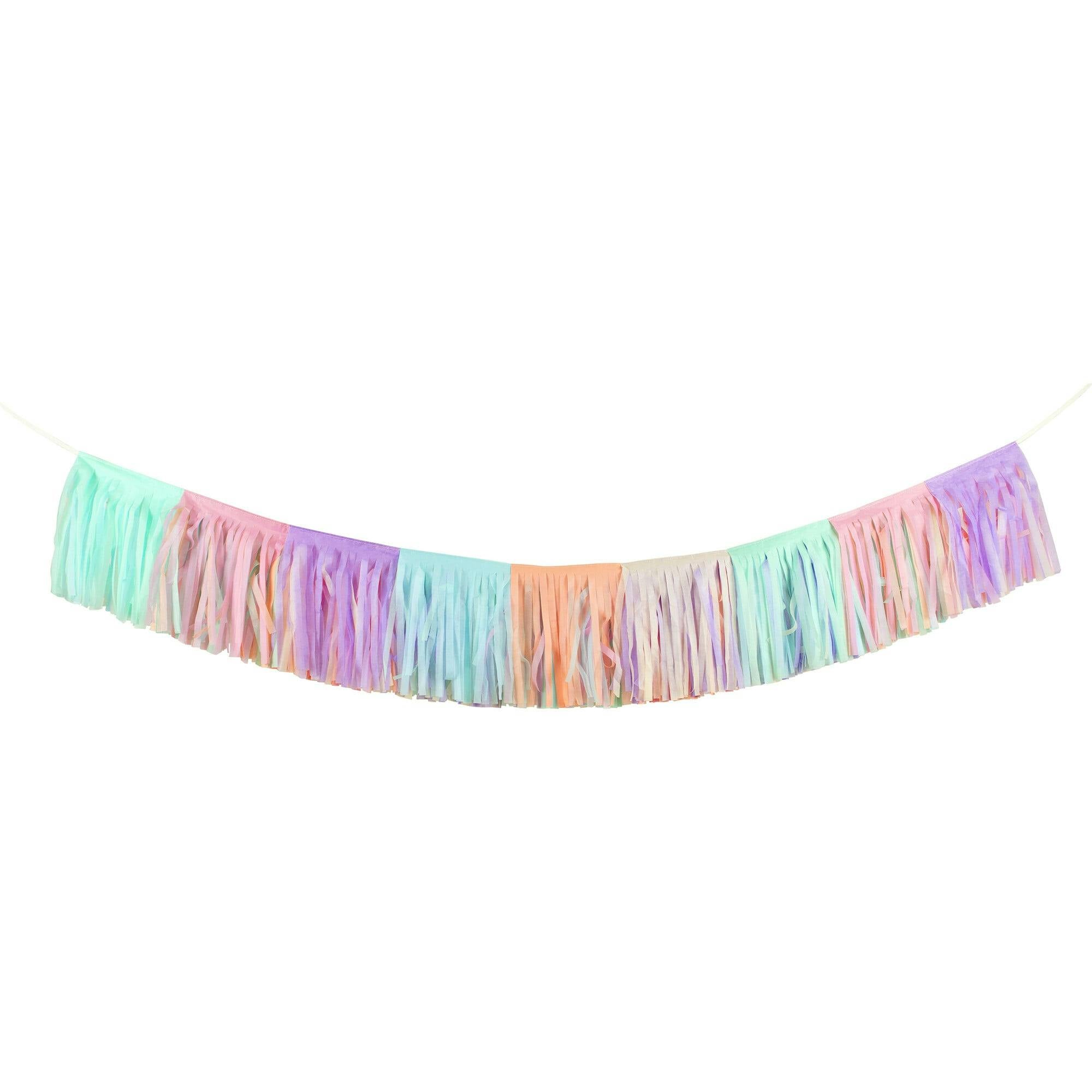 Pastel Fringe Garland