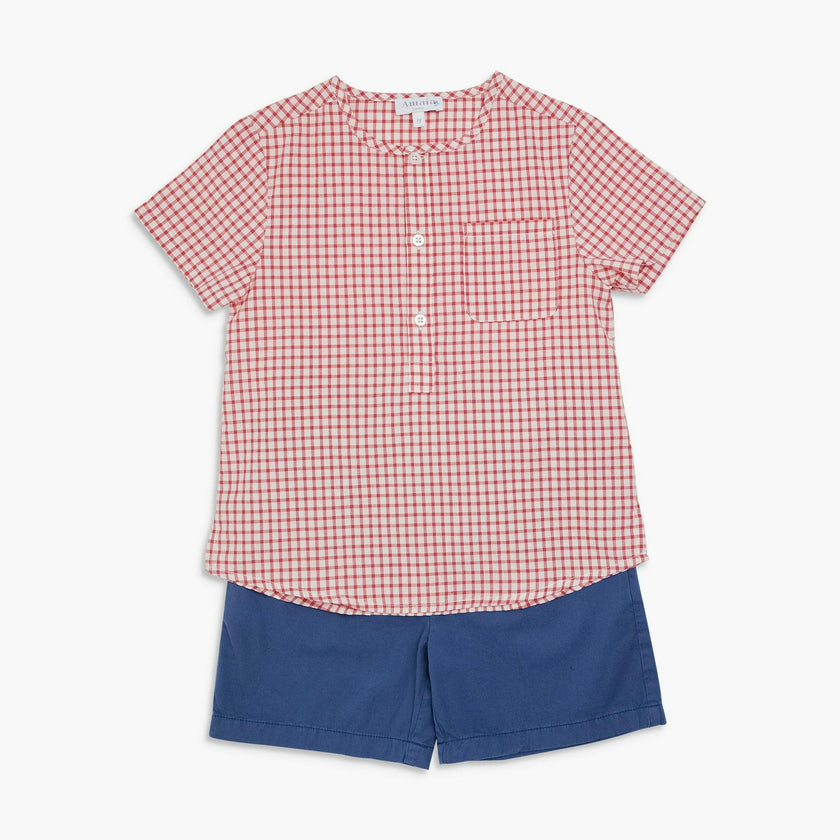Victor Shirt Red Check