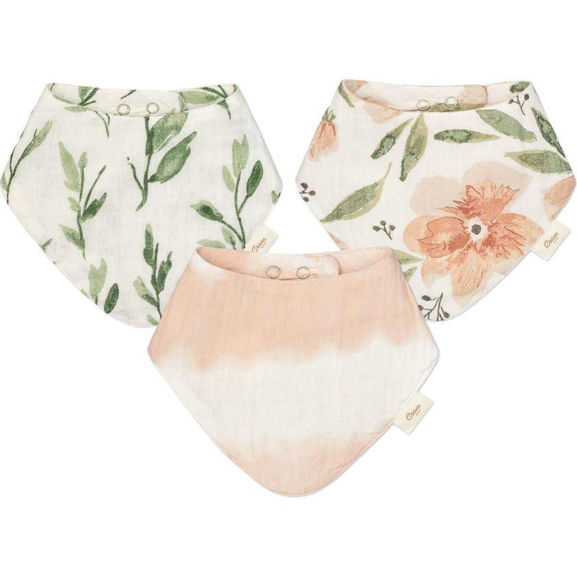 3pc. Muslin Bib Set