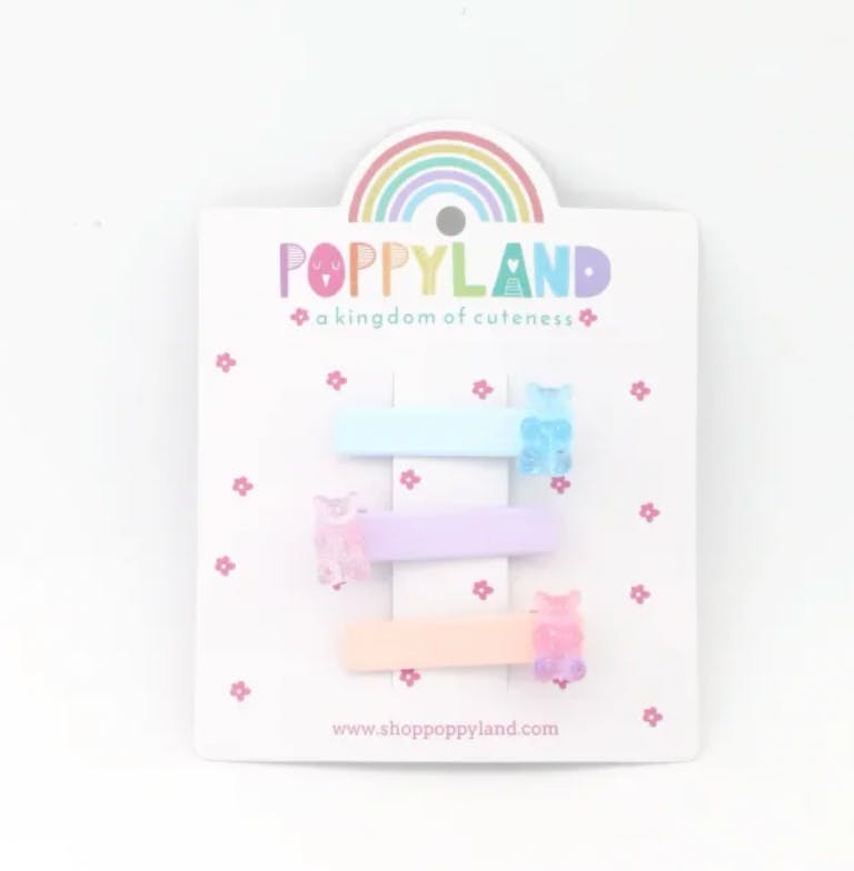 Gummy Trio Hair Clips
