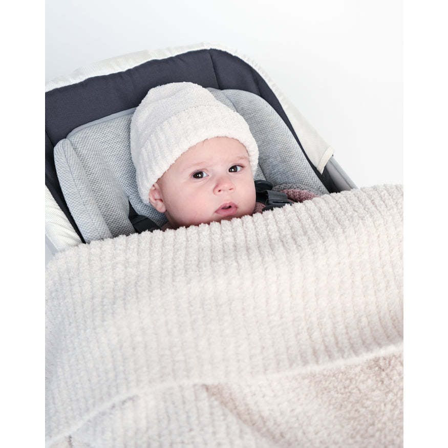 Fuzzy Cushy Ribbed Blanket