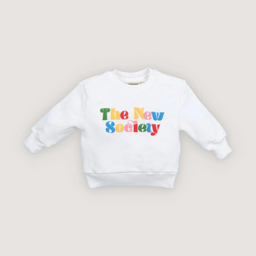 Wisteria Baby Sweatshirt Pure Cloud