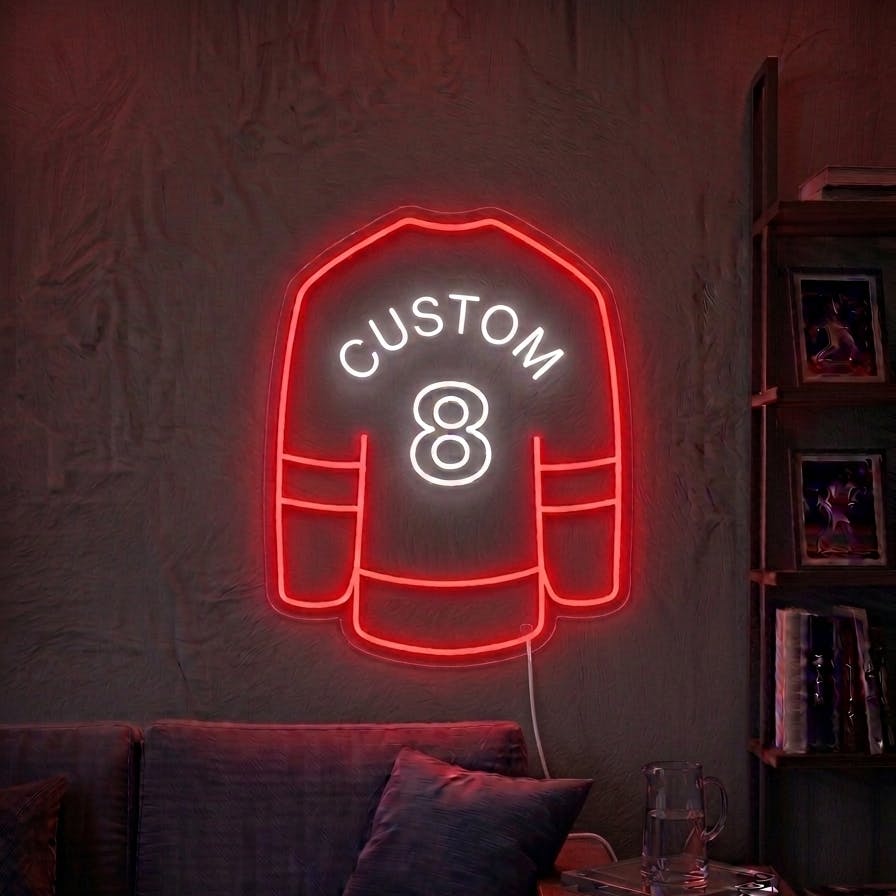Custom Hockey Glow Jersey
