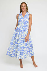 Alice Midi Dress in Revel In Retro