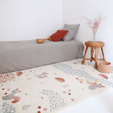 Flat Woven Graphic Print Rectangular Rug