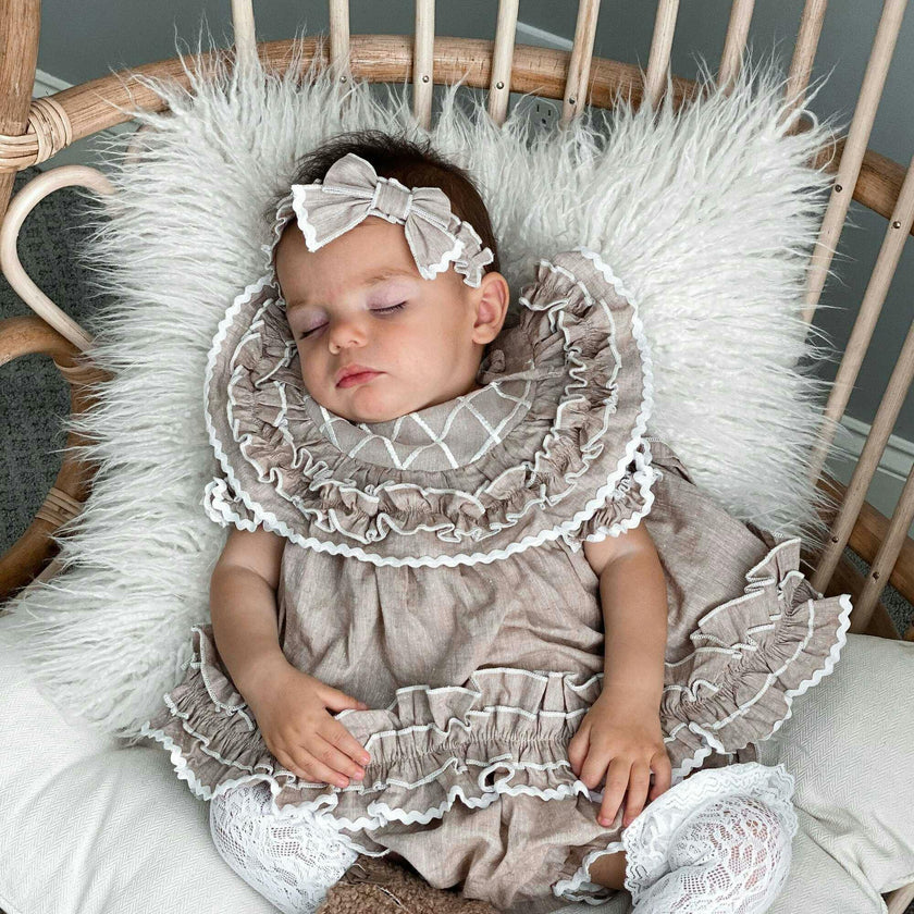Ashlyn Linen Hair Sash