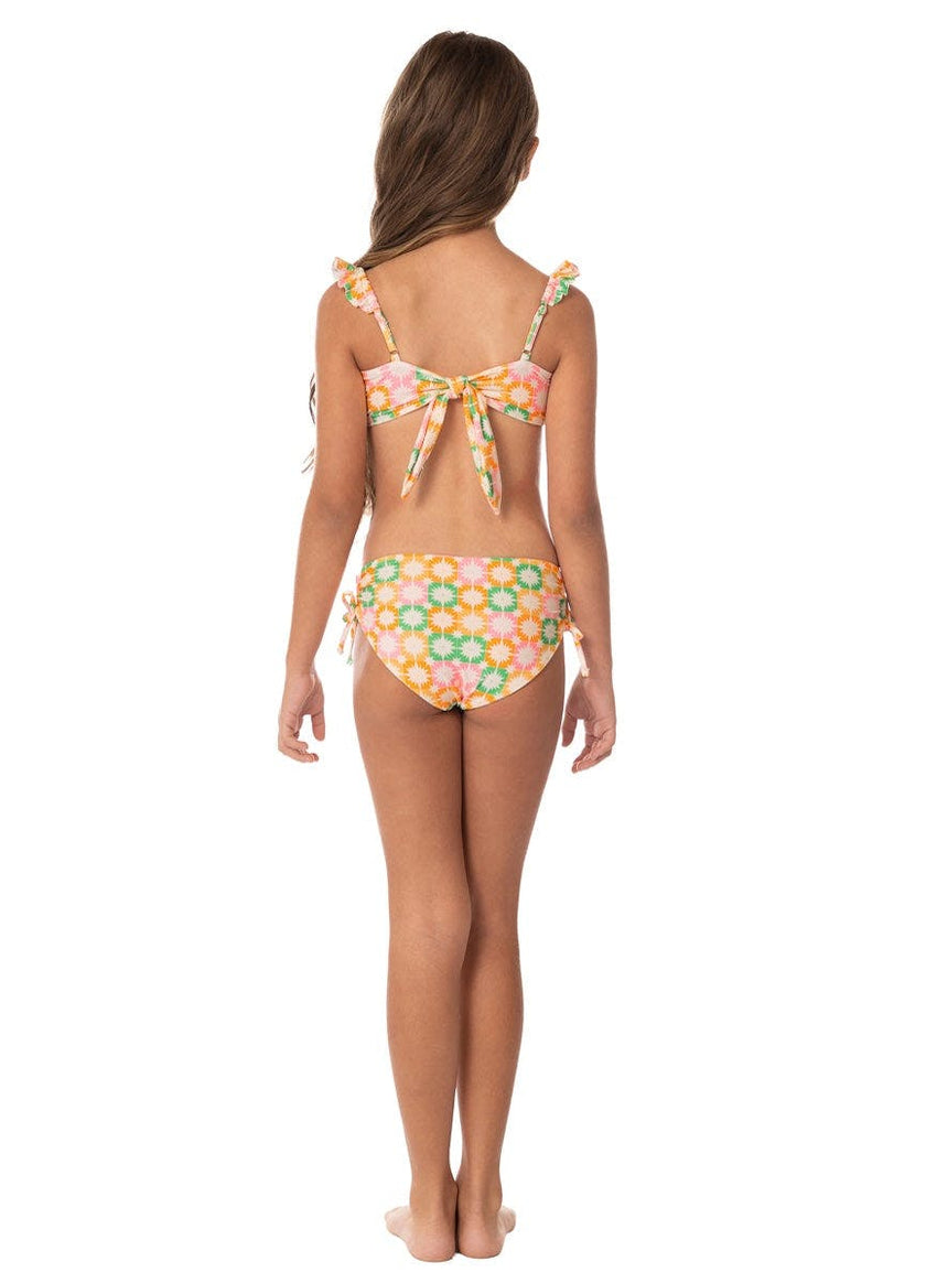 Maaji Tropical Tiles Mango Girls Bikini Set
