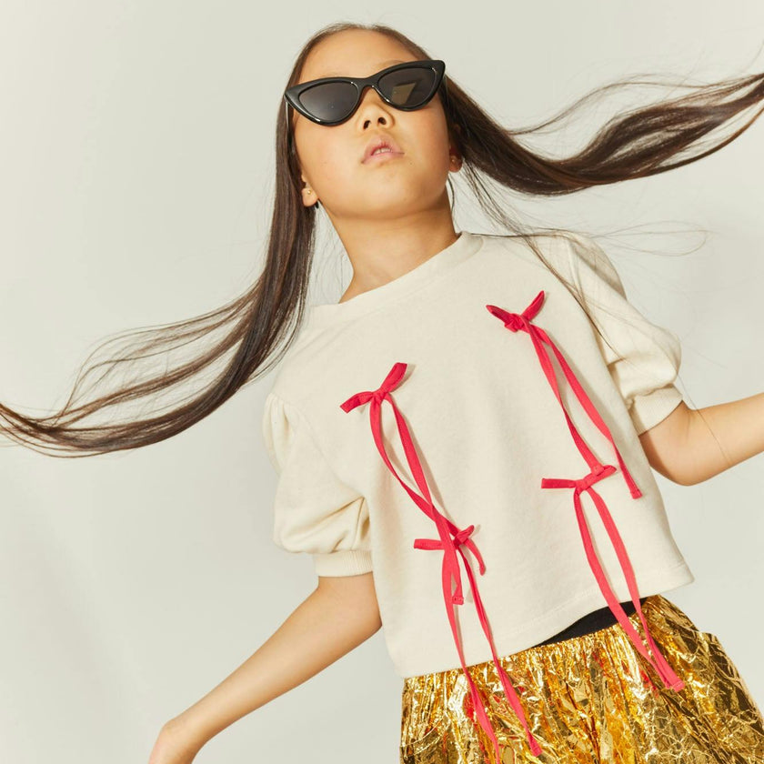 Cream Balloon Sweatshirt