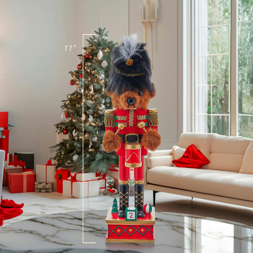Kurt Adler 11-Inch Teddy Bear Nutcracker