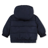 Pale Blue Baby Puffer Jacket