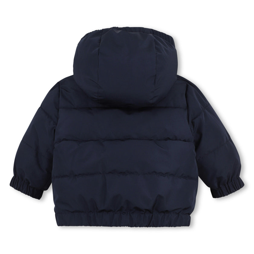 Pale Blue Baby Puffer Jacket