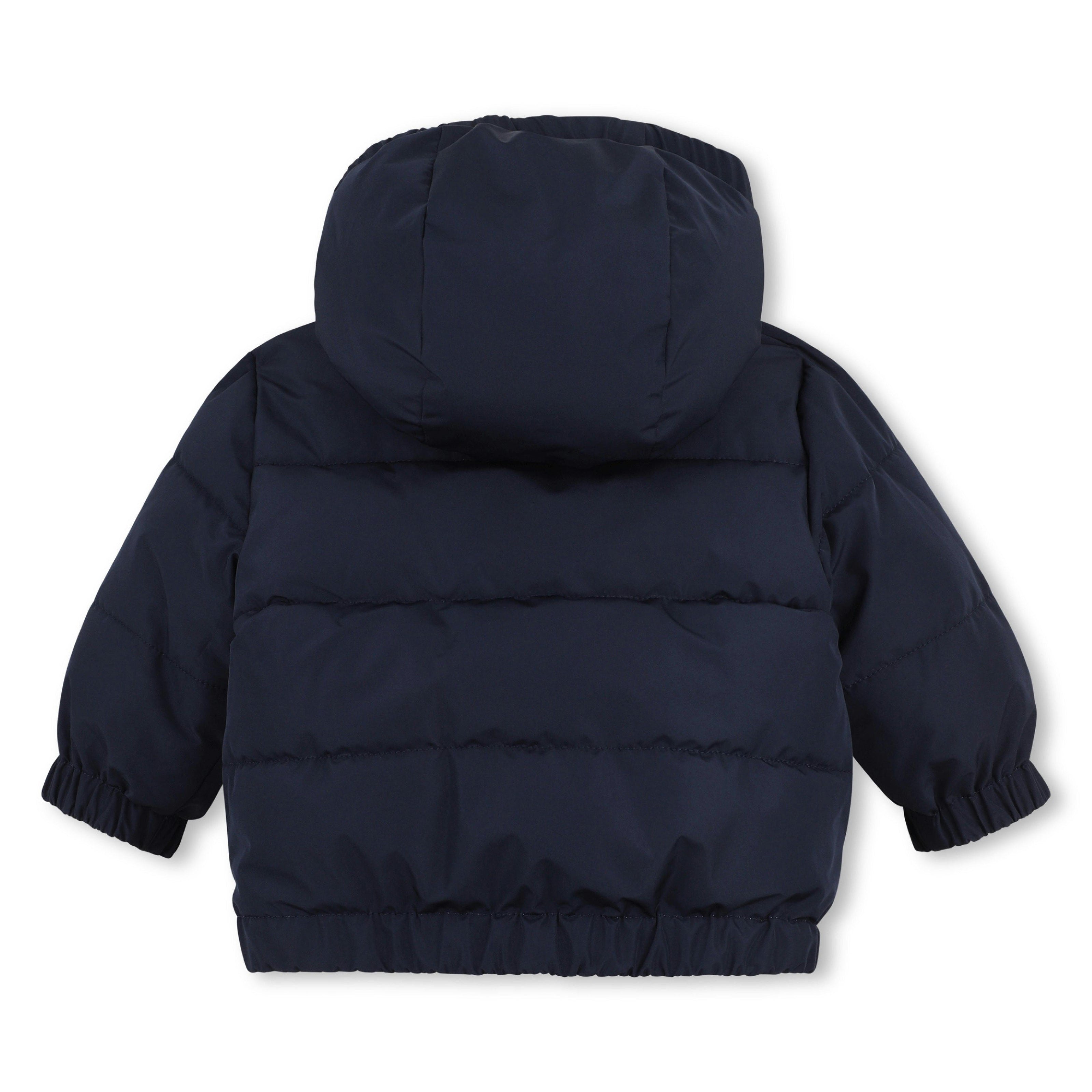 Pale Blue Baby Puffer Jacket