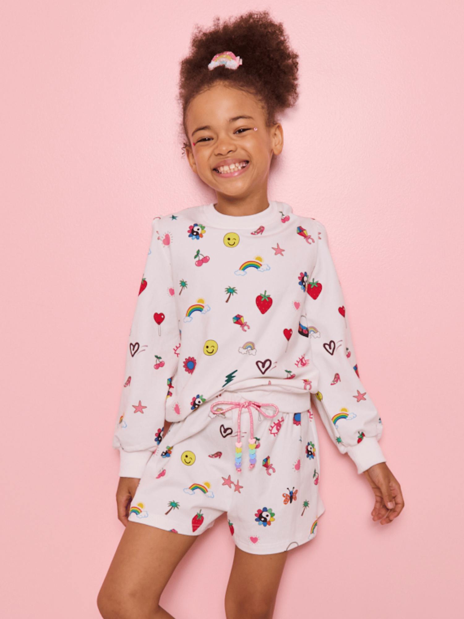 Emoji Vibes Short Set