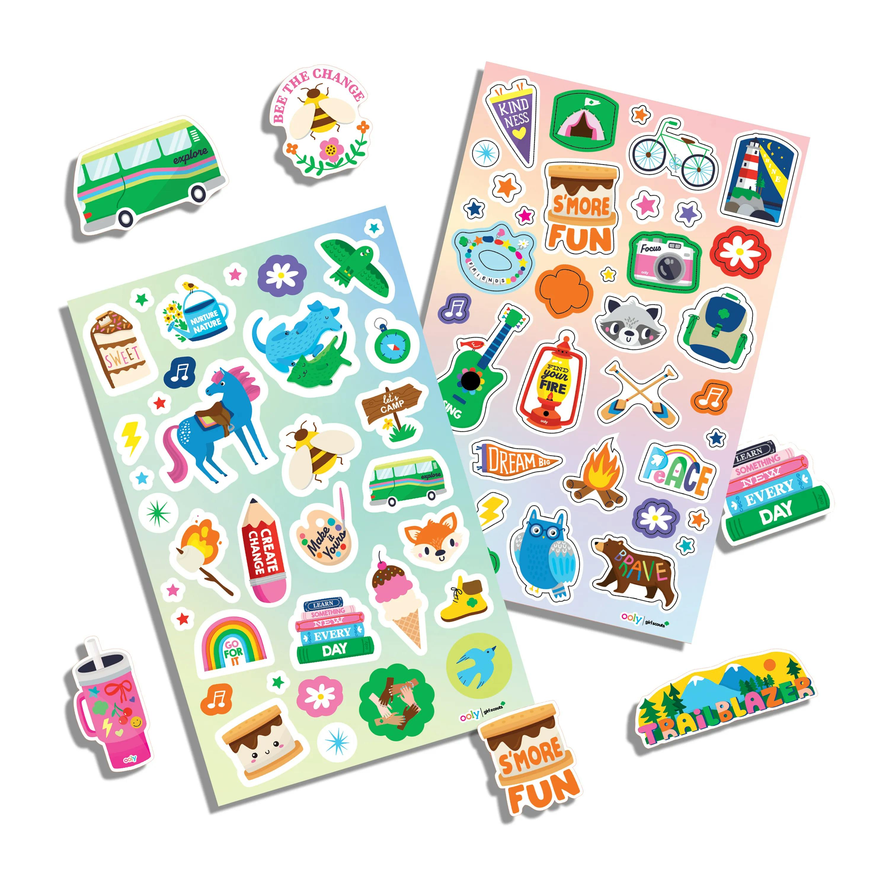 OOLY x Girl Scouts S’mores™ Scented Stickers