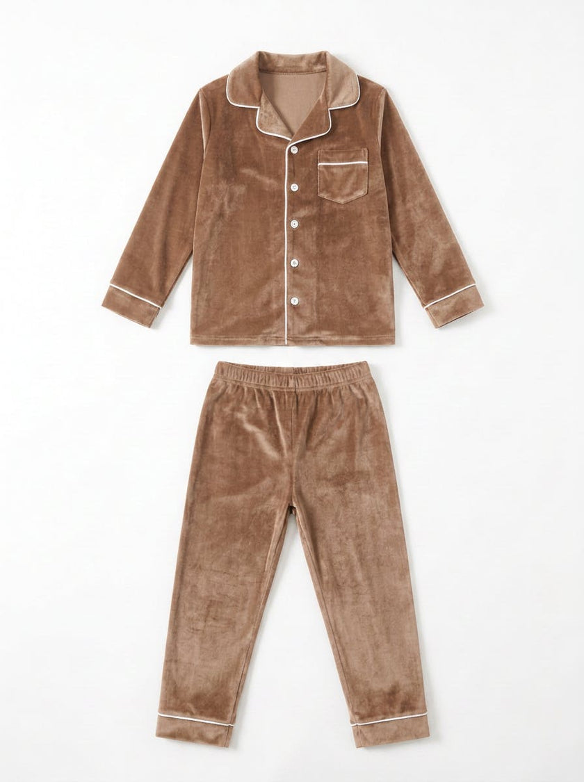 Velvet Grandfather PJs