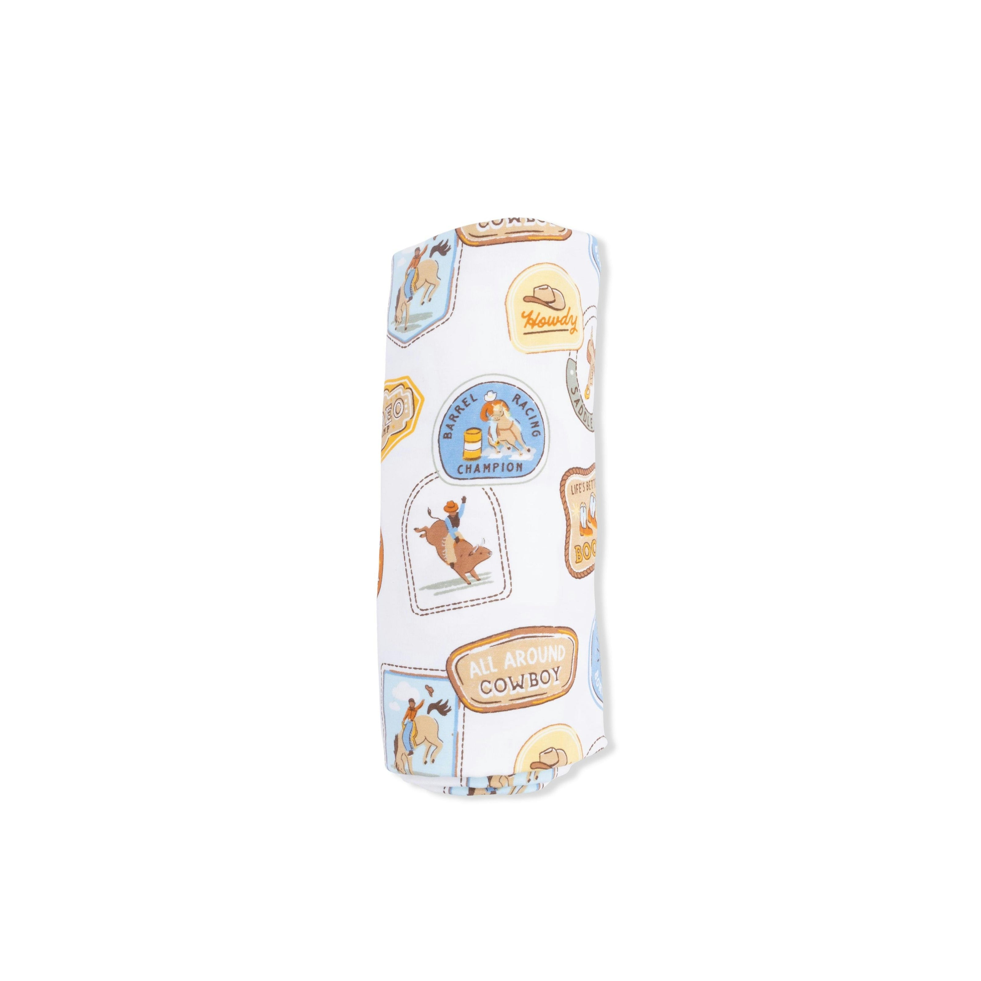 Rodeo Patches Uni - Swaddle Blanket