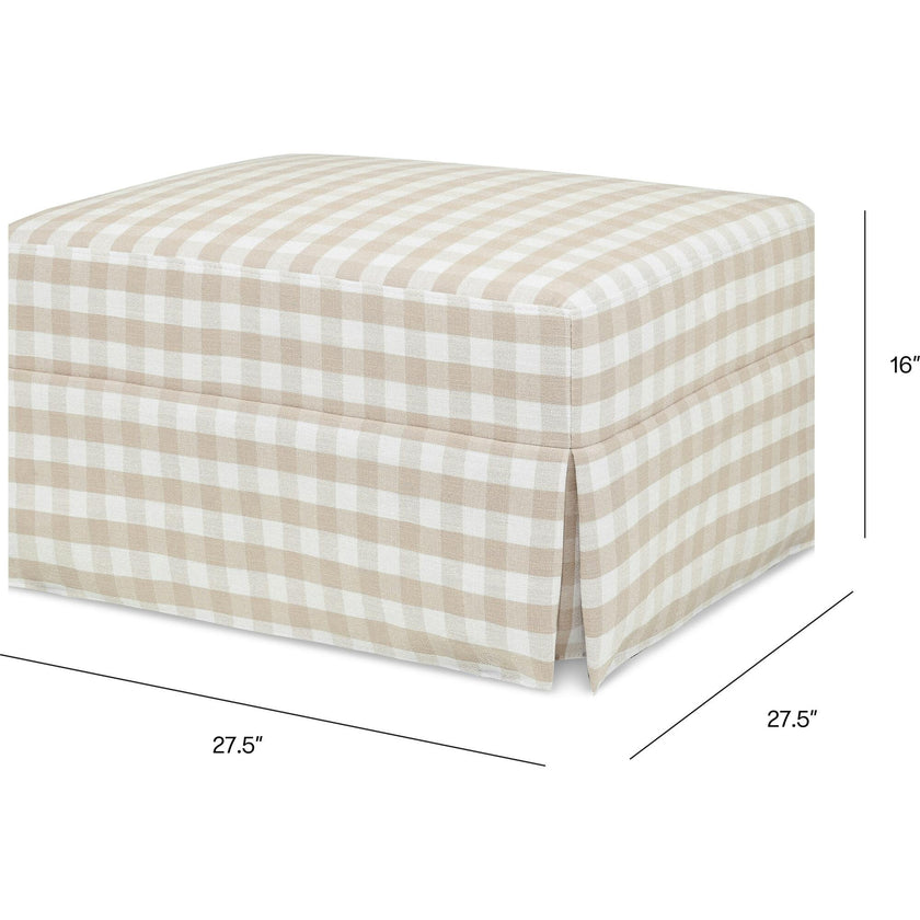 Crawford Gliding Ottoman