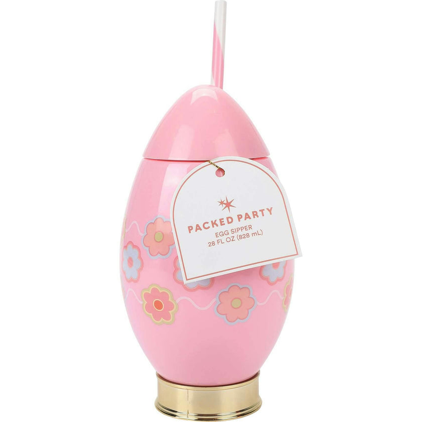 Petal Party Egg Sipper