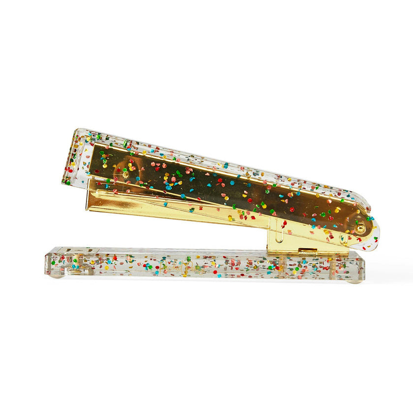 Packed Party Confetti-Filled Acrylic Stapler