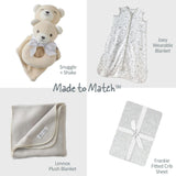 SWOON 2-Pack Crinkle Muslin Baby Swaddle Blanket