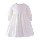 Lace Trim Peter Pan Collar Dress & Bloomers