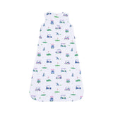 Vintage Golf Carts Pink Sleep Bag