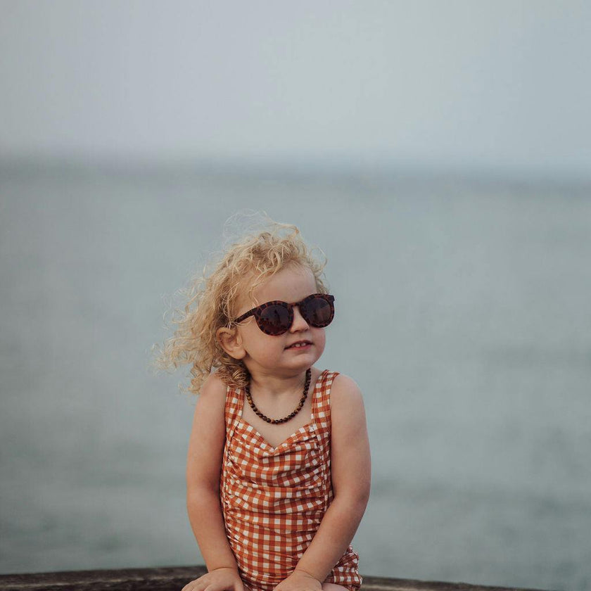 Classic | Sustainable Sunglasses | Plant-Based Bendable Polarized - Child | 3-8 Y | Tortoise