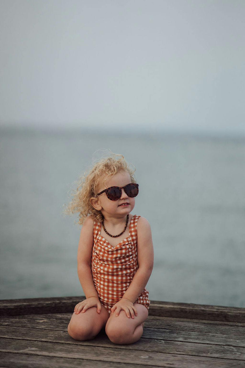 Classic | Sustainable Sunglasses | Plant-Based Bendable Polarized - Child | 3-8 Y | Tortoise