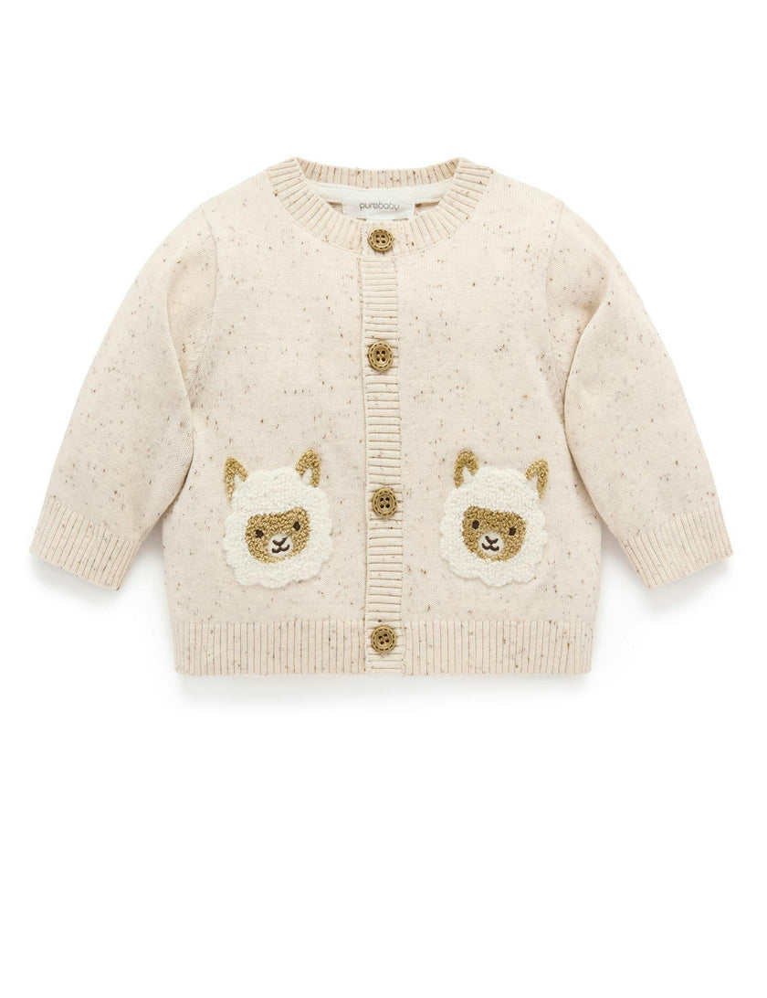 Fiesta Friends Cardigan Sand Neppy