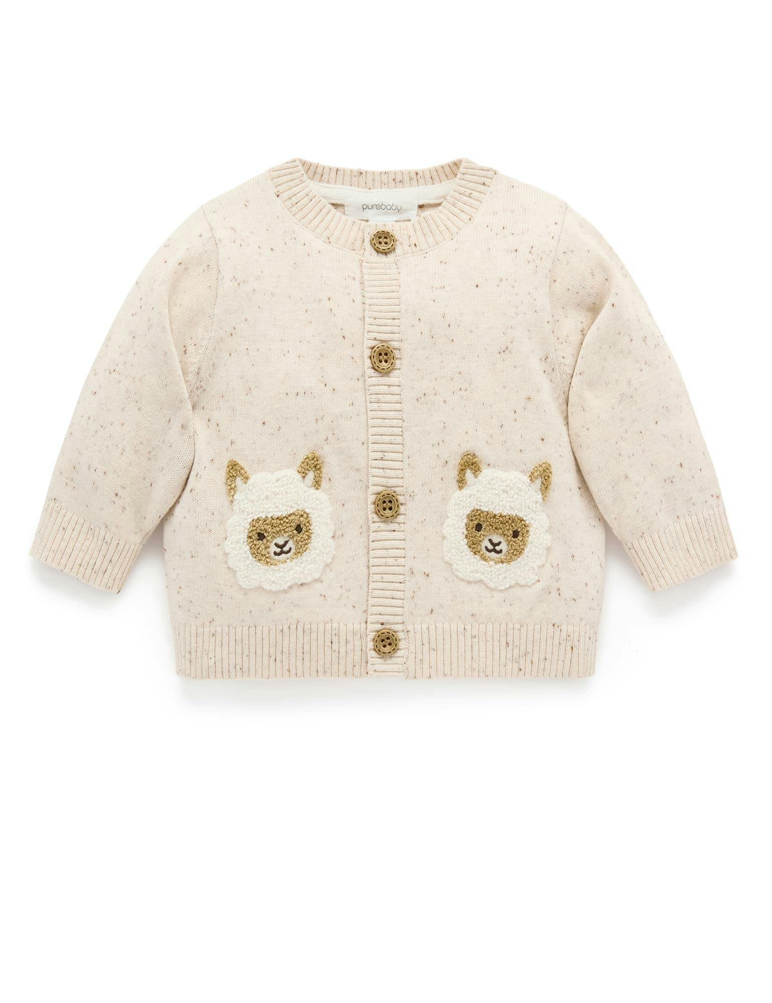 Fiesta Friends Cardigan Sand Neppy