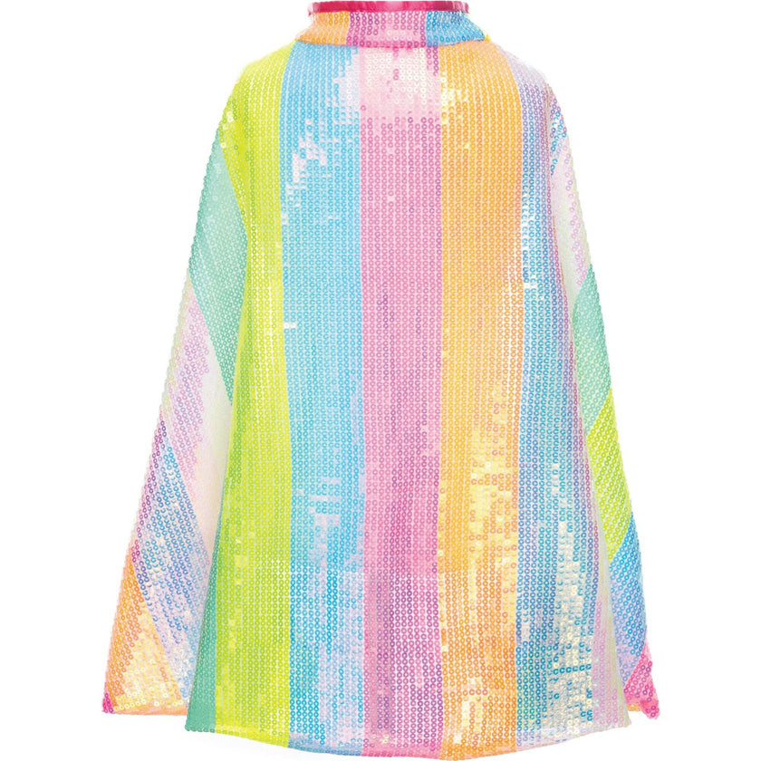 Stripy Sequins Cape