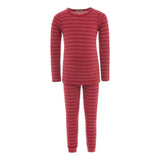 Red Striped Modal Outfit