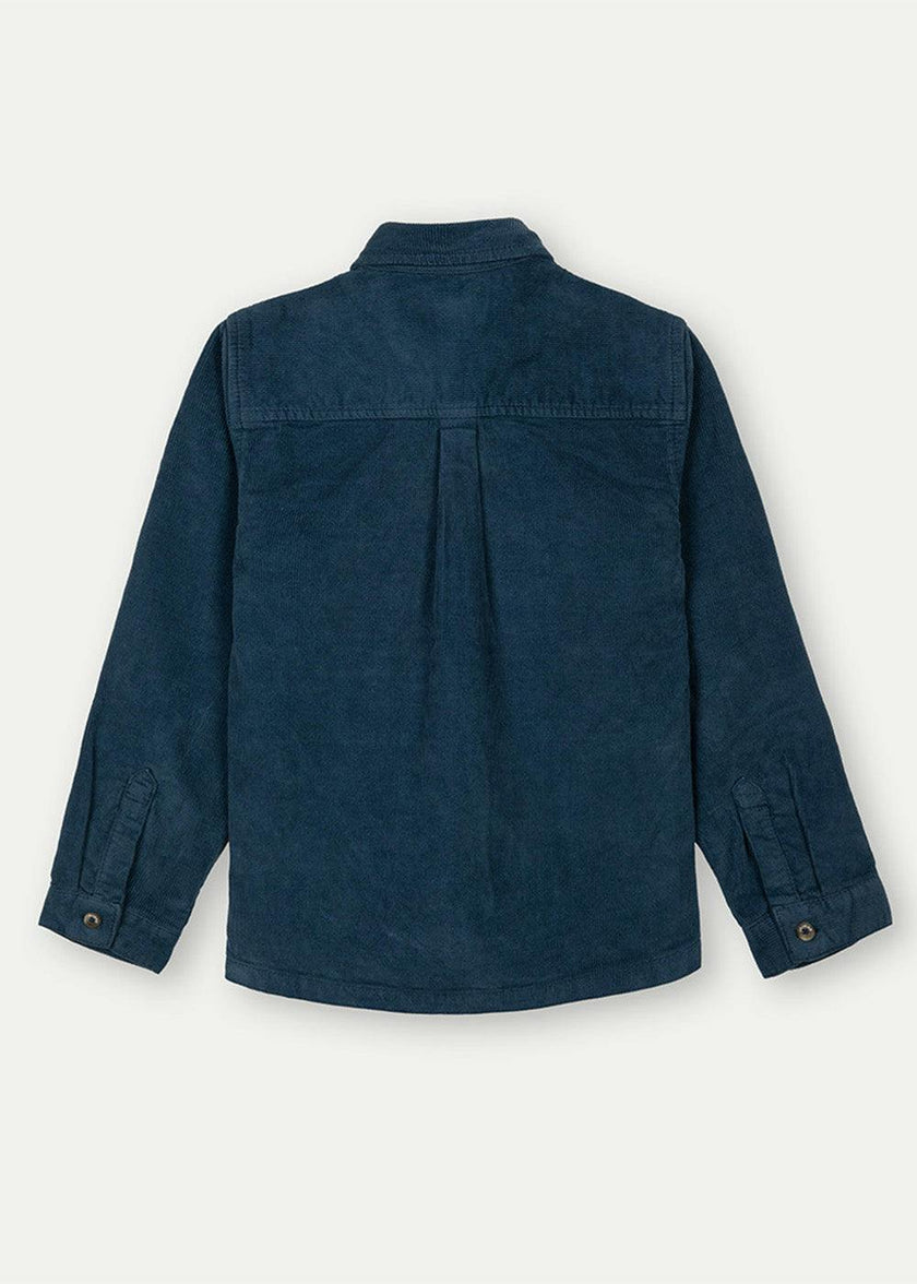 The Blue Denim Corduroy Shirt
