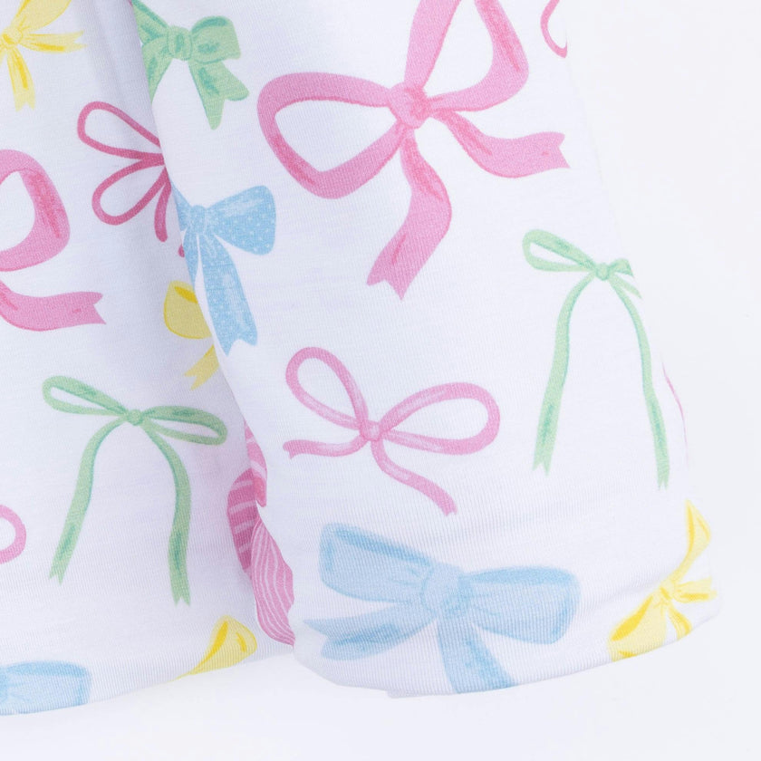 Sweet Bows - Swaddle Blanket