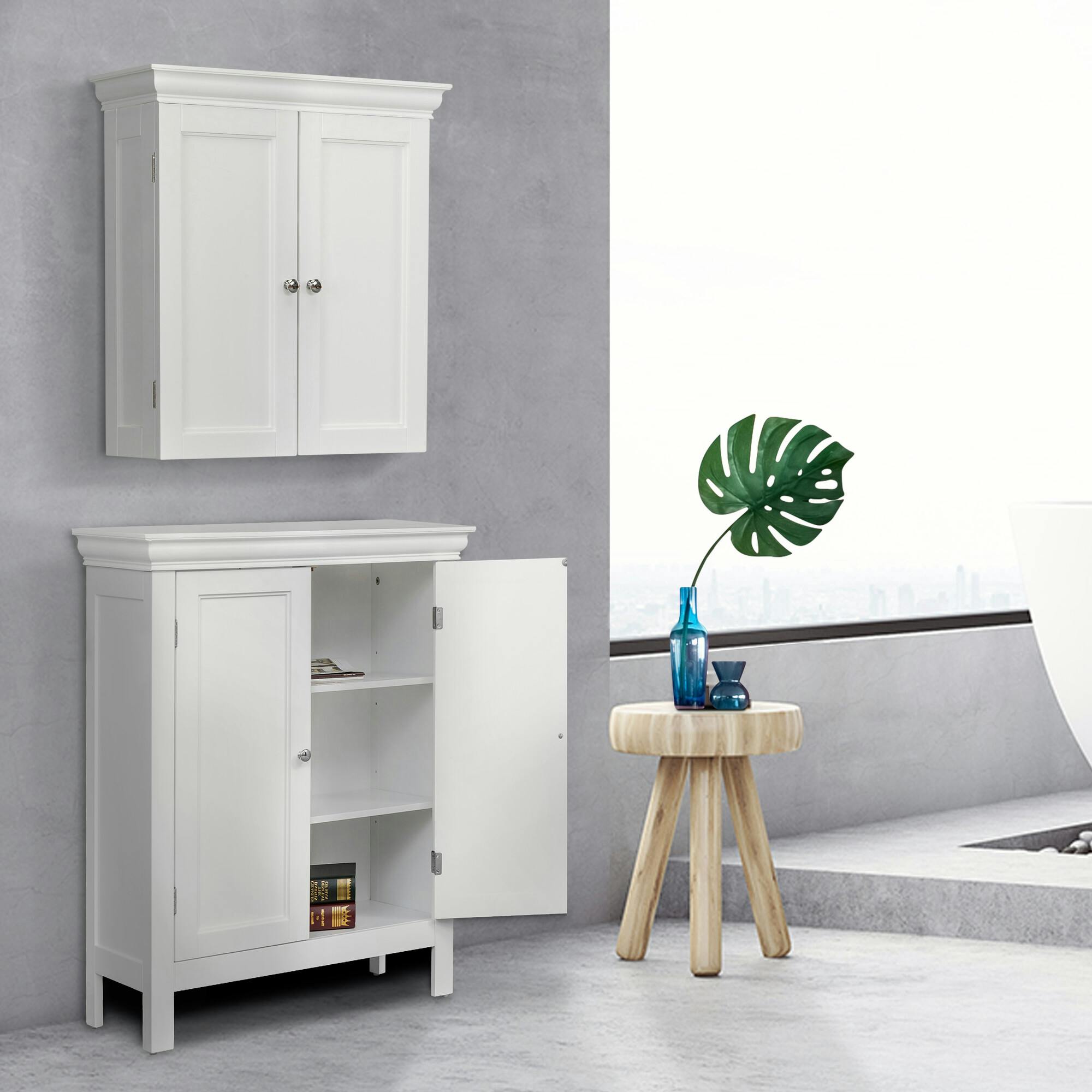 Stratford Wooden 2 Door Wall Cabinet