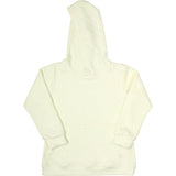 Boy Cream Long Hooded Pocket Jersey 100% Cotton