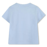 Persion Blue 3D Logo Effect T-Shirt