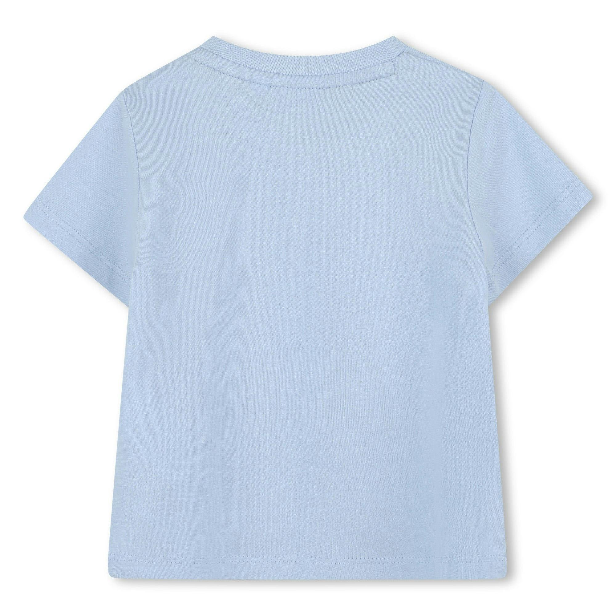 Persion Blue 3D Logo Effect T-Shirt
