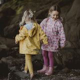 Recycled Waterproof Raincoat, Yellow