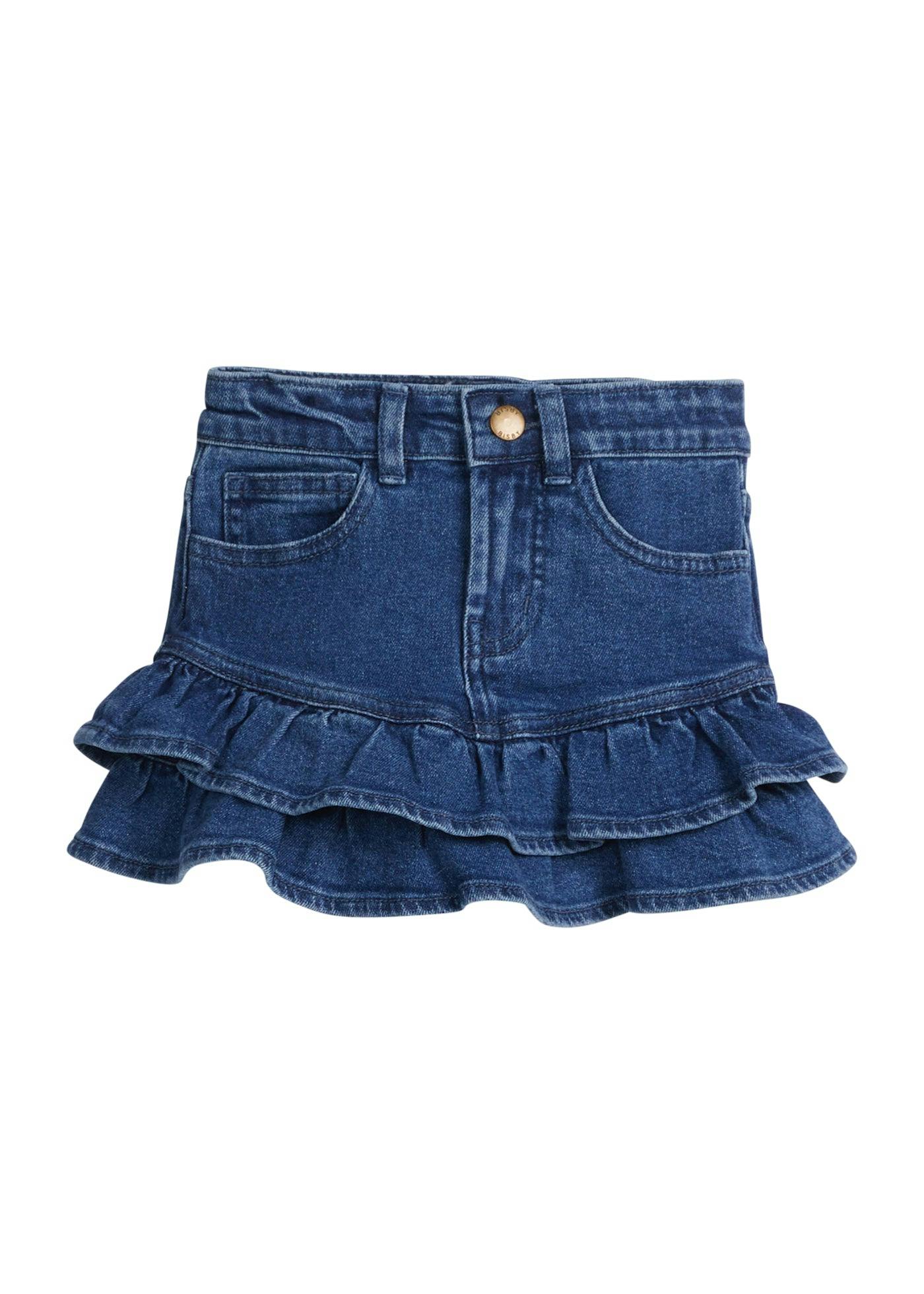 Denim Mini Skirt
