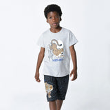 Grey Bermuda Shorts