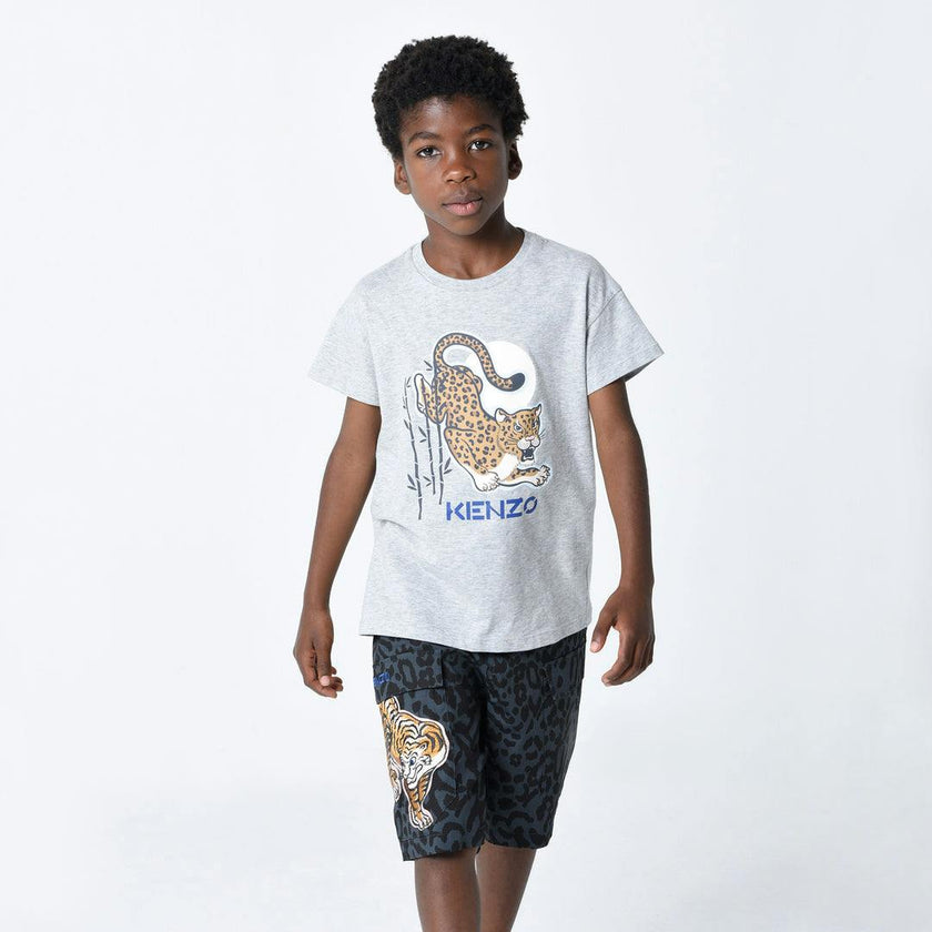 Grey Bermuda Shorts